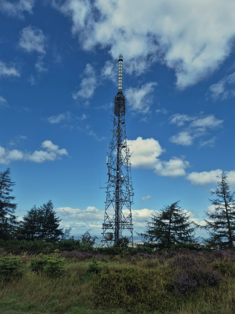 an ultra high frequency radio and tv transmitter